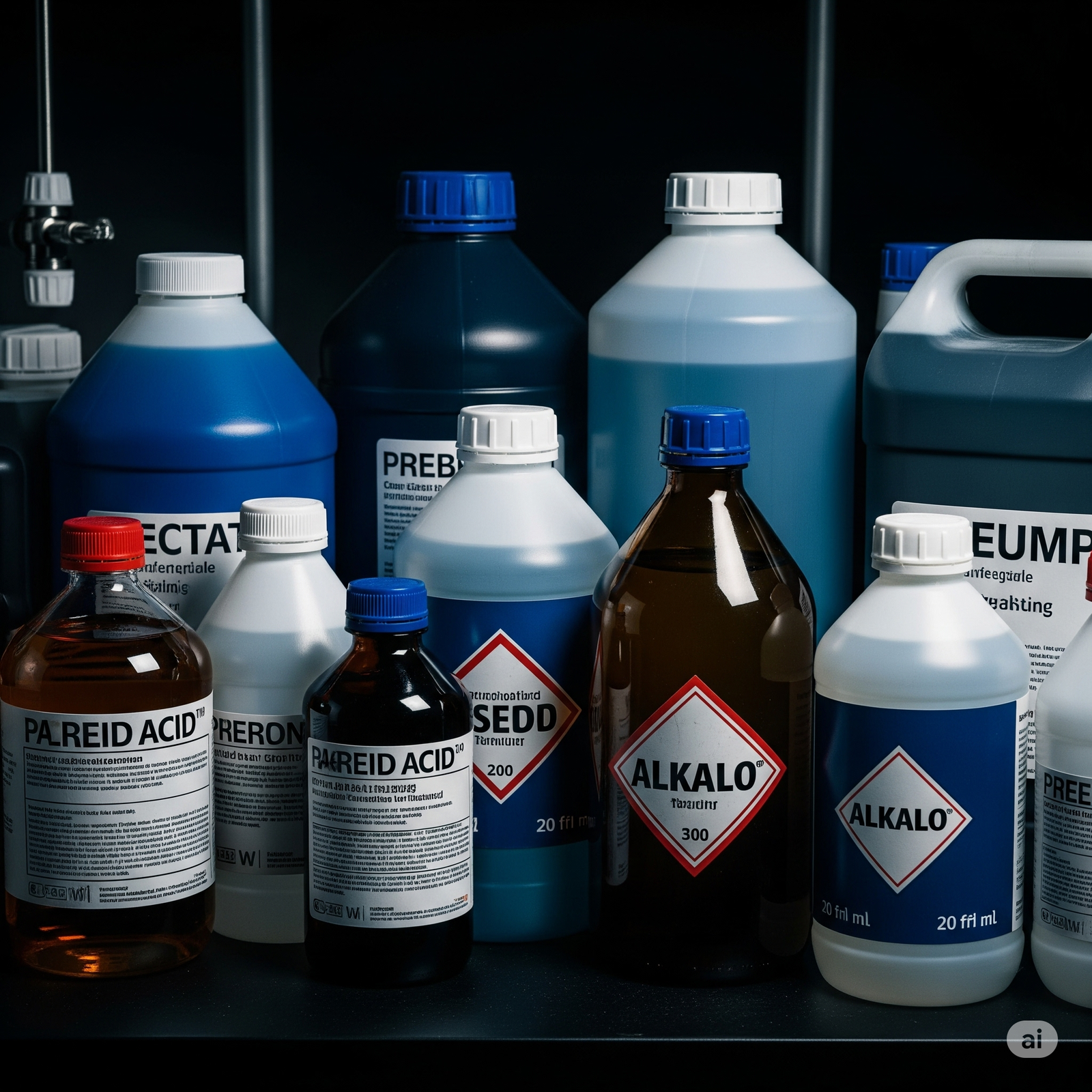Industrial Chemicals bulk barrels