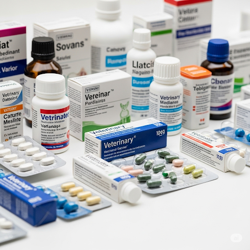 Veterinary medicines and health products
