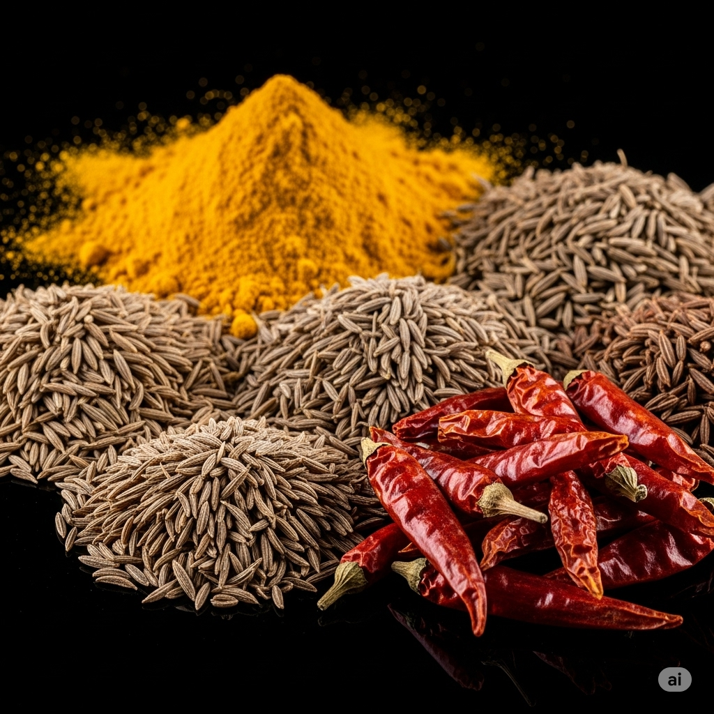 Indian Spices Turmeric Cumin export